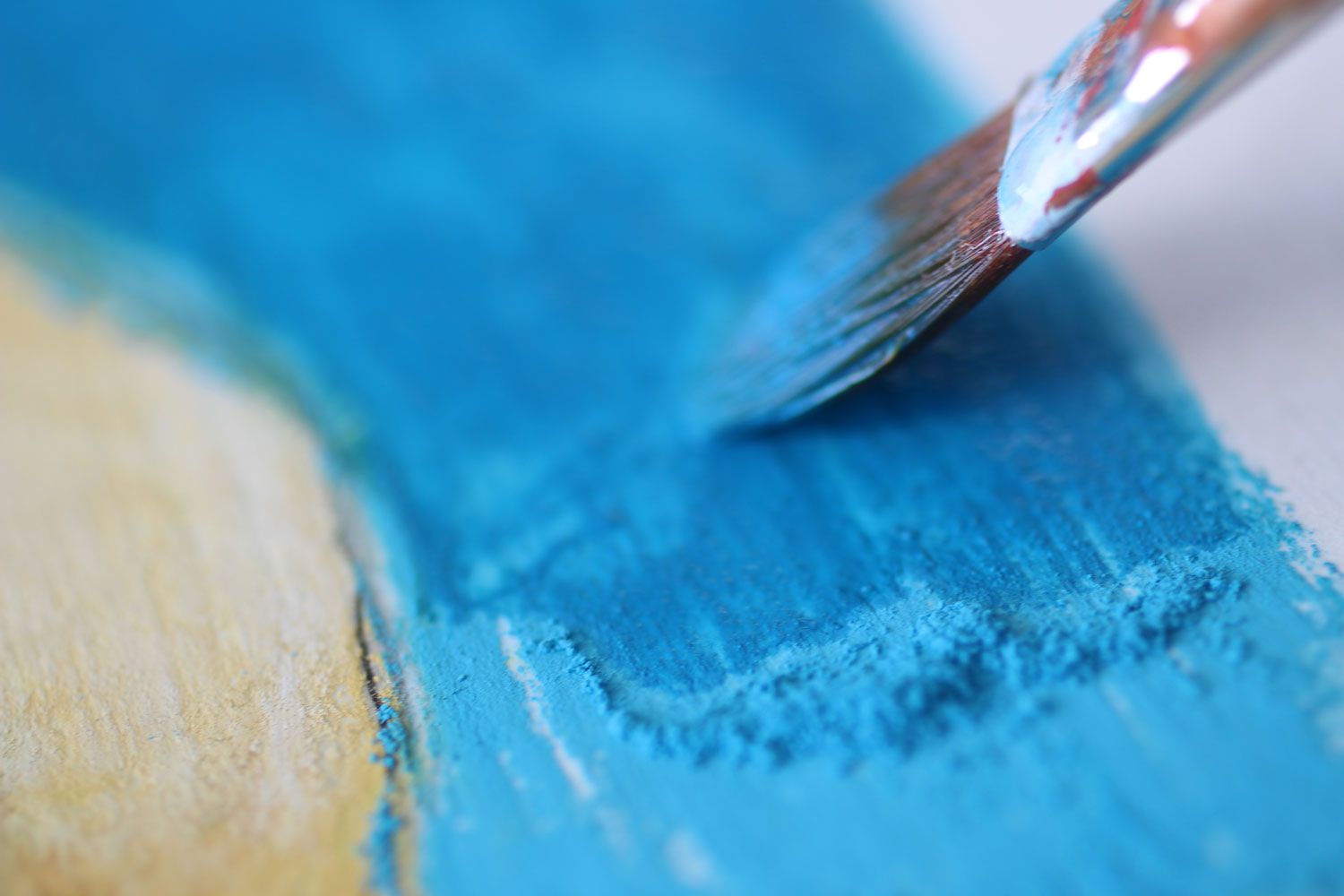mixed media art supplies: dry pastels